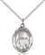 Saint Jeanne Jugan Medal<br/>8409 Oval, Sterling Silver