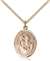 Sts. Peter & Paul Medal<br/>8410 Oval, Gold Filled