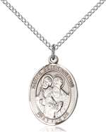 Sts. Peter & Paul Medal<br/>8410 Oval, Sterling Silver