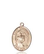 St. Theodore Stratelates Medal<br/>8415 Oval, 14kt Gold