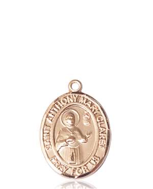 St. Anthony Mary Claret Medal<br/>8416 Oval, 14kt Gold