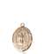 St. Maron Medal<br/>8417 Oval, 14kt Gold