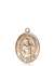 St. Dismas Medal<br/>8418 Oval, 14kt Gold