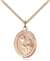 St. Margaret Mary Alacoque Medal<br/>8420 Oval, Gold Filled