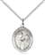 St. Margaret Mary Alacoque Medal<br/>8420 Oval, Sterling Silver