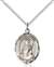 St. Lucy Medal<br/>8422 Oval, Sterling Silver