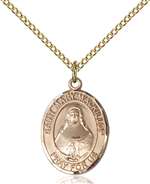 St. Mary Mackillop Medal<br/>8425 Oval, Gold Filled