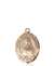 St. Mary Mackillop Medal<br/>8425 Oval, 14kt Gold