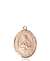 St. Fidelis Medal<br/>8426 Oval, 14kt Gold