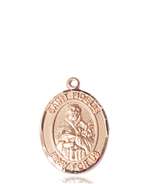 St. Fidelis Medal<br/>8426 Oval, 14kt Gold