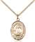 St. Maria Bertilla Boscardin Medal<br/>8428 Oval, Gold Filled