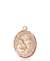 St. Mary Magdalene of Canossa Medal<br/>8429 Oval, 14kt Gold