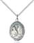 St. Mary Magdalene of Canossa Medal<br/>8429 Oval, Sterling Silver