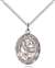 St. Claude de la Colombiere Medal<br/>8432 Oval, Sterling Silver