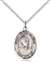 St. Peter Claver Medal<br/>8442 Oval, Sterling Silver