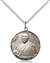 Pope Francis Round Medal<br/>8451 Round, Sterling Silver