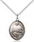 Pope Francis Oval Medal<br/>8451 Oval, Sterling Silver