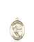 St. Sebastian / Hockey Medal<br/>8604 Oval, 14kt Gold