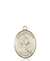 St. Sebastian / Wrestling Medal<br/>8608 Oval, 14kt Gold