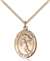 St. Sebastian / Track & Field Medal<br/>8610 Oval, Gold Filled