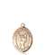 St. Sebastian Medal<br/>8616 Oval, 14kt Gold