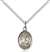 St. Albert the Great Medal<br/>9001 Oval, Sterling Silver