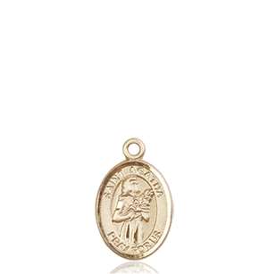 St. Agatha Medal<br/>9003 Oval, 14kt Gold