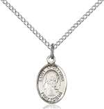 St. Apollonia Medal<br/>9005 Oval, Sterling Silver