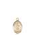 St. Barbara Medal<br/>9006 Oval, 14kt Gold