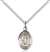 St. Barbara Medal<br/>9006 Oval, Sterling Silver