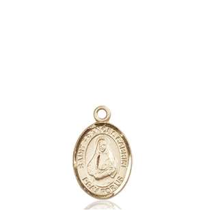 St. Frances Cabrini Medal<br/>9011 Oval, 14kt Gold