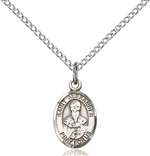 St. Alexander Sauli Medal<br/>9012 Oval, Sterling Silver