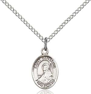 St. Benjamin Medal<br/>9013 Oval, Sterling Silver