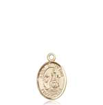 St. Catherine of Siena Medal<br/>9014 Oval, 14kt Gold