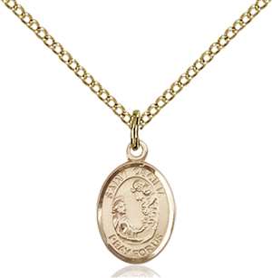 St. Cecilia Medal<br/>9016 Oval, Gold Filled