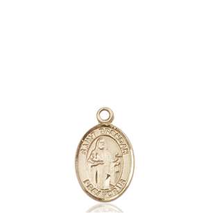 St. Brendan the Navigator Medal<br/>9018 Oval, 14kt Gold