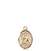 St. Charles Borromeo Medal<br/>9020 Oval, 14kt Gold