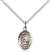 St. Charles Borromeo Medal<br/>9020 Oval, Sterling Silver