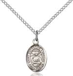 St. Catherine Laboure Medal<br/>9021 Oval, Sterling Silver