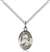 St. Dorothy Medal<br/>9023 Oval, Sterling Silver