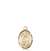 St. Daniel Medal<br/>9024 Oval, 14kt Gold