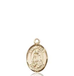 St. Daniel Medal<br/>9024 Oval, 14kt Gold