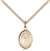 St. Dennis Medal<br/>9025 Oval, Gold Filled