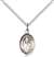 St. Dennis Medal<br/>9025 Oval, Sterling Silver