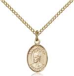 St. Edward the Confessor Medal<br/>9026 Oval, Gold Filled