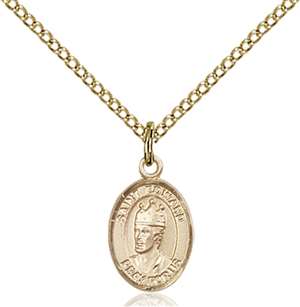 St. Edward the Confessor Medal<br/>9026 Oval, Gold Filled