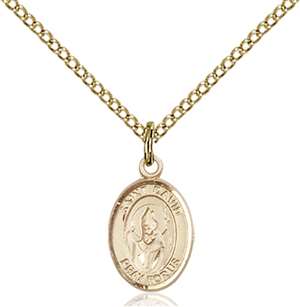 St. David of Wales Medal<br/>9027 Oval, Gold Filled