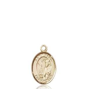 St. Elmo Medal<br/>9031 Oval, 14kt Gold