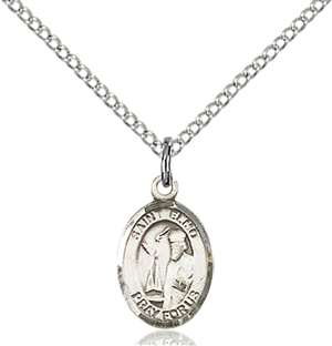 St. Elmo Medal<br/>9031 Oval, Sterling Silver