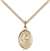 St. Dymphna Medal<br/>9032 Oval, Gold Filled